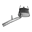 7536 Muffler, Natural, Welded Assembly