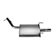 7536 Muffler, Natural, Welded Assembly