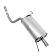 7537 Muffler, Natural, Welded Assembly