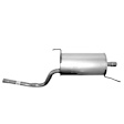 7537 Muffler, Natural, Welded Assembly
