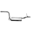 7538 Muffler, Natural, Welded Assembly