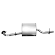 7539 Muffler, Natural, Sedan, Welded Assembly