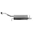 7541 Muffler, Natural, Welded Assembly
