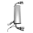 7543 Muffler, Natural, Welded Assembly