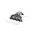 754611 Front Catalytic Converter, 1.6L, 4Cyl, CARB and Federal EPA Standards, 50-state Legal, Direct Fit