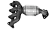 754611 Front Catalytic Converter, 1.6L, 4Cyl, CARB and Federal EPA Standards, 50-state Legal, Direct Fit