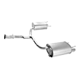 2010 Lexus IS250 - Muffler, Welded Assembly; With Chrome Tip, Natural, 6 Cyl 2.5L