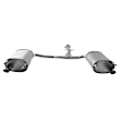 2010 Lexus IS250 - Muffler, Welded Assembly; With Chrome Tip, Natural, 6 Cyl 2.5L