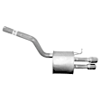 7558 Muffler, Natural, 2.5L, 5Cyl