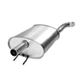 7565 Muffler, Natural, Sedan, Superseded By Part Number 30115, Welded Assembly