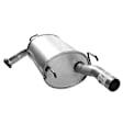 7566 Passenger Side Muffler, Natural, 3.5L, 6Cyl