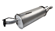 7572 Muffler, Natural, Welded Assembly, SR Model Only