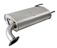 7582 Passenger Side Muffler, Natural, 3.5L, 6Cyl