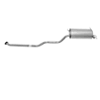 7668 Driver or Passenger Side Muffler, Natural, 2.4L, 4Cyl