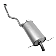 7668 Driver or Passenger Side Muffler, Natural, 2.4L, 4Cyl