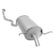 7670 Driver or Passenger Side Muffler, Natural, 2.7L, 6Cyl