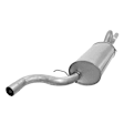 7678 Muffler, Natural, Welded Assembly, with Stow and Go"" Option"