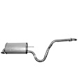 7681 Muffler, Natural, 2.0L, 4Cyl