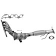 770042 Front Catalytic Converter, 2.5L, 4Cyl, CARB and Federal EPA Standards, 50-state Legal, Direct Fit