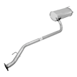 7703 Muffler, Natural, Welded Assembly