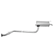 7703 Muffler, Natural, Welded Assembly