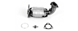 771022 Front, Passenger Side Catalytic Converter, 3.5L, 6Cyl, CARB and Federal EPA Standards, 50-state Legal, Direct Fit