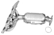 771035 Front Catalytic Converter, CARB and Federal EPA Standards, 50-state Legal, Direct Fit