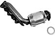 771040 Front, Passenger Side Catalytic Converter, 2.5L, 6Cyl, CARB and Federal EPA Standards, 50-state Legal, Direct Fit