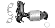 771058 Front, Passenger Side Catalytic Converter, 3.0L, 6Cyl, CARB and Federal EPA Standards, 50-state Legal, Direct Fit