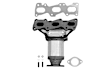 771060 Front, Driver Side Catalytic Converter, CARB and Federal EPA Standards, 50-state Legal, Direct Fit