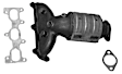 771066 Front, Passenger Side Catalytic Converter, 2.7L, 6Cyl, CARB and Federal EPA Standards, 50-state Legal, FWD, Direct Fit