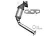 771068 Front, Driver Side Catalytic Converter, 3.0L, 6Cyl, CARB and Federal EPA Standards, 50-state Legal, Direct Fit