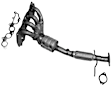 771069 Front Catalytic Converter, 2.3L, 4Cyl, CARB and Federal EPA Standards, 50-state Legal, Direct Fit
