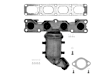 771098 Catalytic Converter, 2.4L, 4Cyl, CARB and Federal EPA Standards, 50-state Legal, Direct Fit