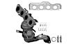 771118 Front Catalytic Converter, 1.5L, 4Cyl, CARB and Federal EPA Standards, 50-state Legal, Direct Fit
