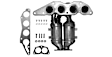 771150 Front Catalytic Converter, 2.4L, 4Cyl, CARB and Federal EPA Standards, 50-state Legal, Direct Fit
