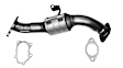 771430 Front Catalytic Converter, 2.5L, 4Cyl, CARB and Federal EPA Standards, 50-state Legal, Direct Fit