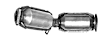771477 Passenger Side Catalytic Converter, 3.5L, 6Cyl, CARB and Federal EPA Standards, 50-state Legal, Direct Fit