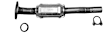 772448 Rear Catalytic Converter, 2.5L, 4Cyl, CARB and Federal EPA Standards, 50-state Legal, Direct Fit