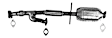 772780 Rear Catalytic Converter, 2.7L, 6Cyl, CARB and Federal EPA Standards, 50-state Legal, Direct Fit