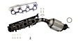 774070 Front, Passenger Side Catalytic Converter, 4.7L, 8Cyl, CARB and Federal EPA Standards, 50-state Legal, Direct Fit