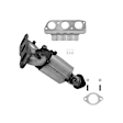 774097 Front, Passenger Side Catalytic Converter, 3.0L, 6Cyl, CARB and Federal EPA Standards, 50-state Legal, Direct Fit