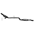 776486 Passenger Side Catalytic Converter, 3.5L, 6Cyl, CARB and Federal EPA Standards, 50-state Legal, Direct Fit