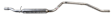 78276 Aluminized Steel Exhaust Pipe
