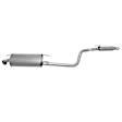 7882 Muffler, Natural, All Wheel Drive, Welded Assembly