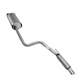 7882 Muffler, Natural, All Wheel Drive, Welded Assembly