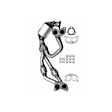808587 Front Catalytic Converter, 2.5L, 4Cyl, CARB and Federal EPA Standards, 50-state Legal, Direct Fit