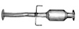 910240 Rear Catalytic Converter, CARB and Federal EPA Standards, 50-state Legal, Direct Fit