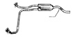 912018 Catalytic Converter, CARB and Federal EPA Standards, 50-state Legal, Direct Fit