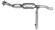 912096 Passenger Side Catalytic Converter, 4.6L, 8Cyl, CARB and Federal EPA Standards, 50-state Legal, Direct Fit